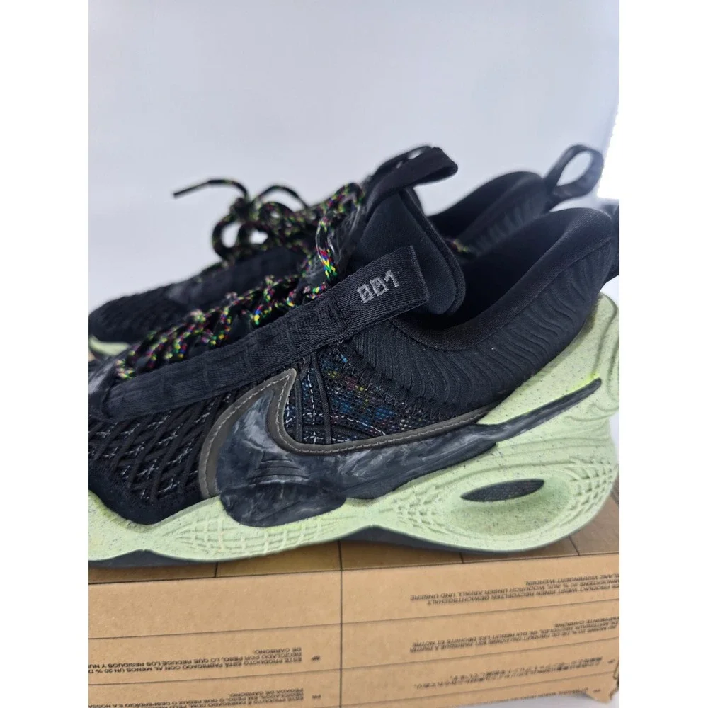 Nike Cosmic Unity Sneakers Men's 5.5 Green Glow/Black/Volt DA6725-001‎ New